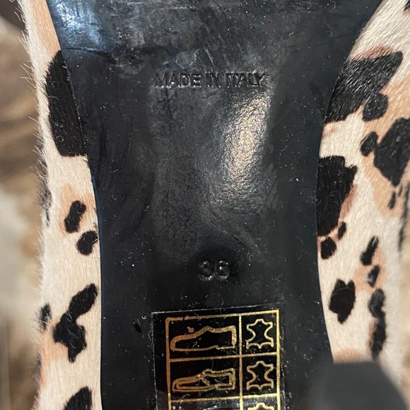 BURBERRY Size 36 Leopard Print Pumps - Picture 8 of 10